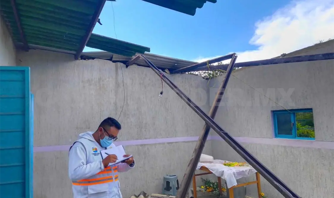 Daños por “culebra de viento”
