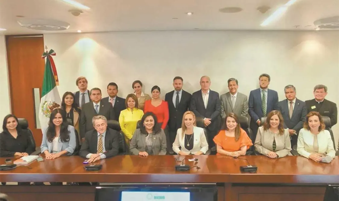 El encuentro generó polémica dentro y fuera de Acción Nacional. Cortesía