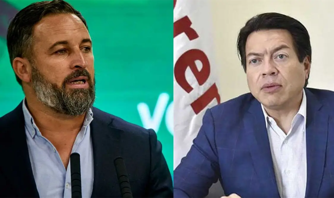 Mario Delgado Carillo arremetió en contra de Santiago Abascal. Cortesía
