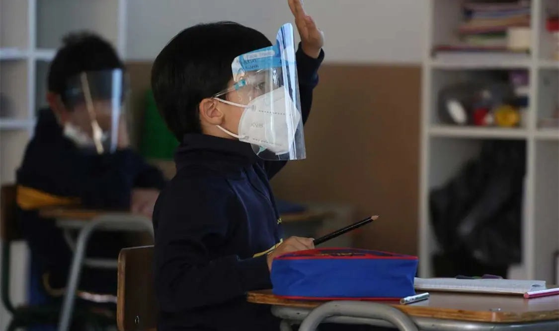 Los estudiantes están retomando las clases presenciales en Estados Unidos. Cortesía