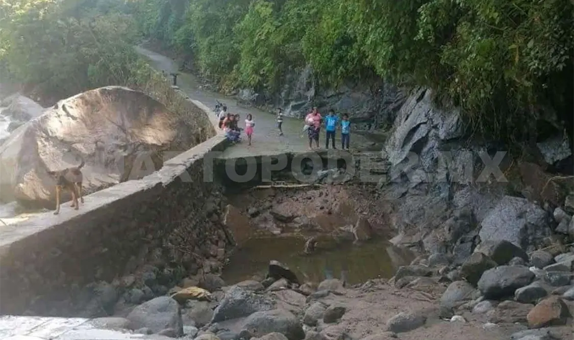 Lluvias desbordan ríos en Soconusco e Istmo-Costa