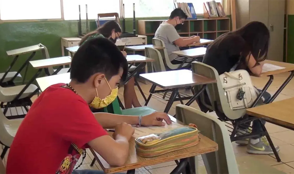 De estas 88 escuelas, solamente en 39 han cerrado de manera temporal por 15 días. Cortesía