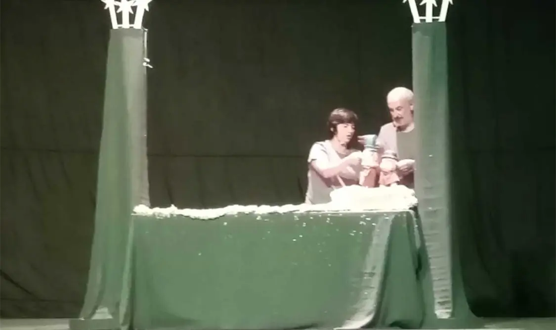 Obra Los primeros burritos, de Xarop Teatro. Cortesía
