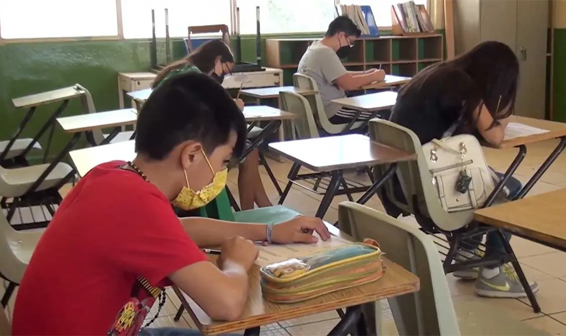 De estas 88 escuelas, solamente en 39 han cerrado de manera temporal por 15 días. Cortesía