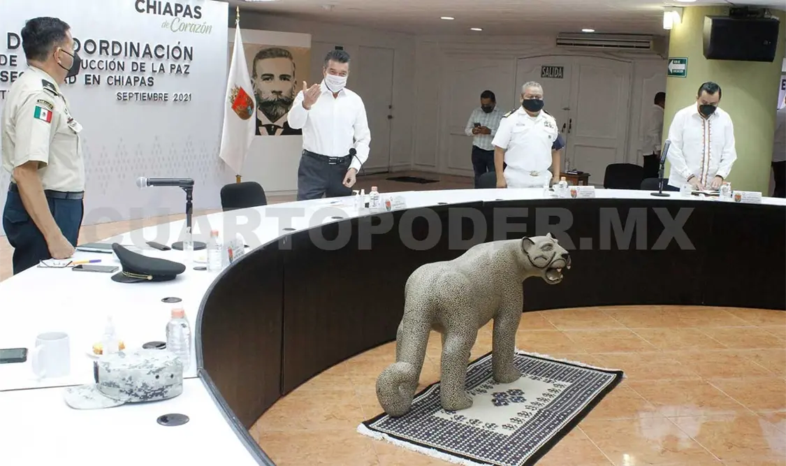 El Ejecutivo subrayó que Chiapas va bien en el control y combate al covid-19. CP