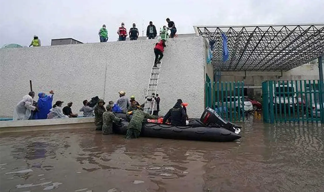El director del IMSS, Zoé Robledo, lamentó lo ocurrido y envió sus condolencias y solidaridad a los afectados. Cortesía