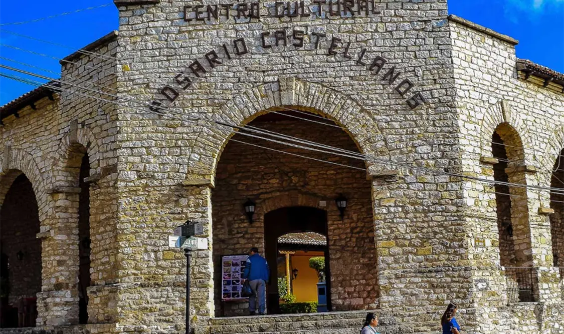 El centro cultural Rosario Castellanos, en Comitán. Cortesía