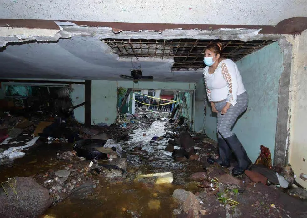 Tras el registro del fenómeno natural, se han reportado serios daños materiales. Cortesía