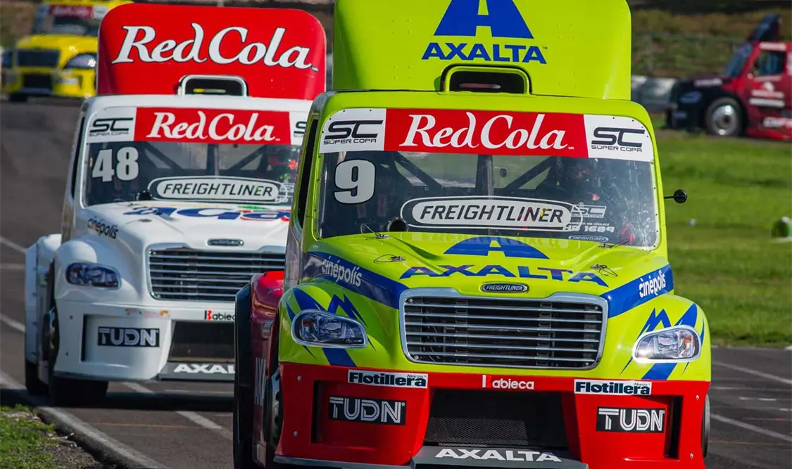 Este fin de semana el autódromo Ecocentro de Querétaro será el epicentro para la realización de la sexta fecha de los Tractocamiones Freightliner. Cortesía