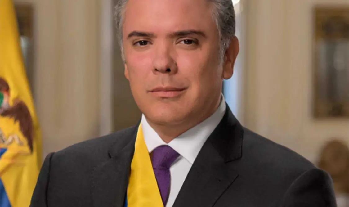 Iván Duque, presidente de Colombia. Cortesía