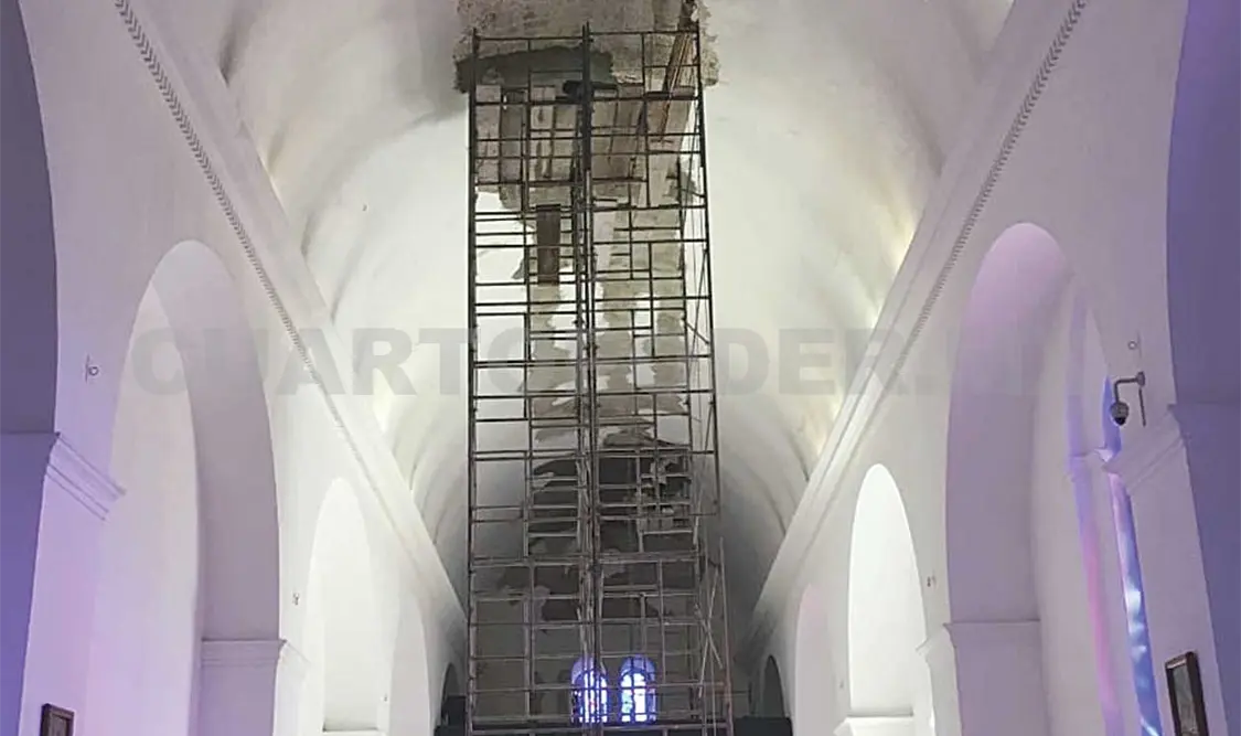 Adán Velázquez, restaurador de patrimonios históricos. Carlos López / CP