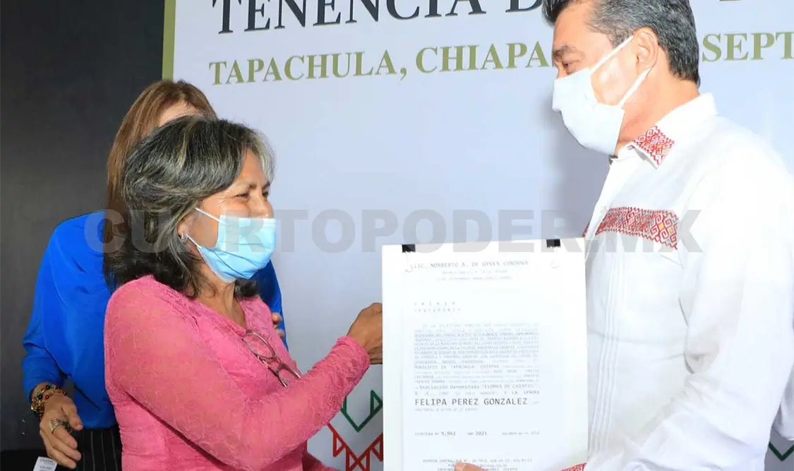 El gobernador señaló que este esfuerzo se suma a los más de 3 mil 460 documentos que se han otorgado durante su administración. CP