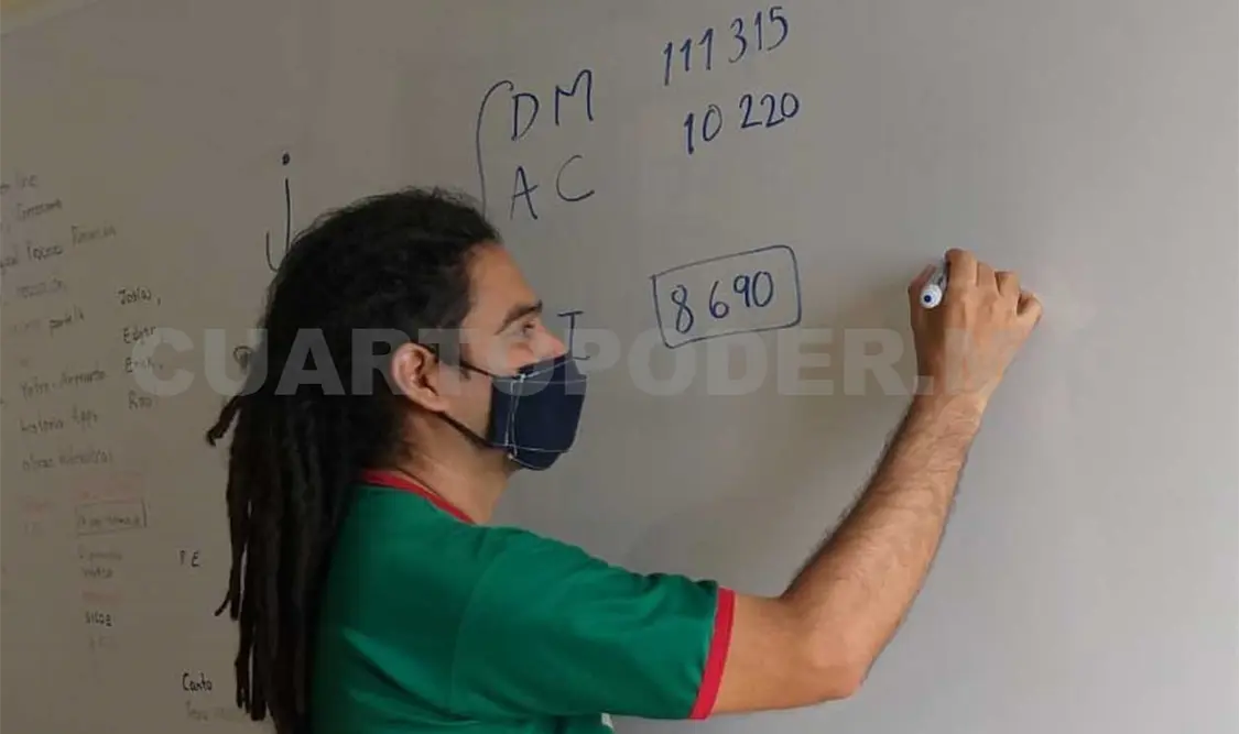 Actualmente el costo de las clases que imparte todavía es bajo, pensando en apoyar. William Chacón / CP
