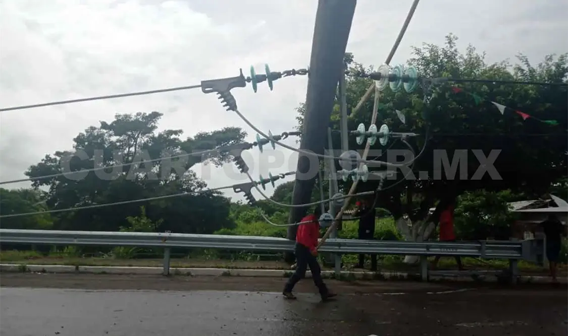Fuertes lluvias ponen en alerta a las autoridades