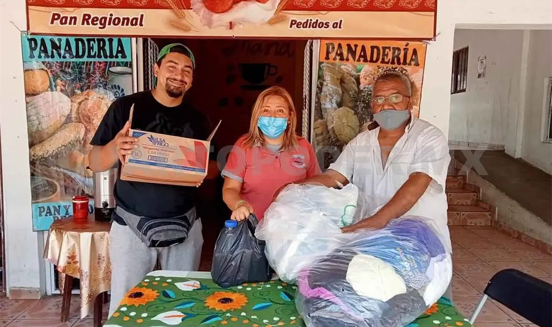 Entregan apoyos y continúan con actividades de ayuda