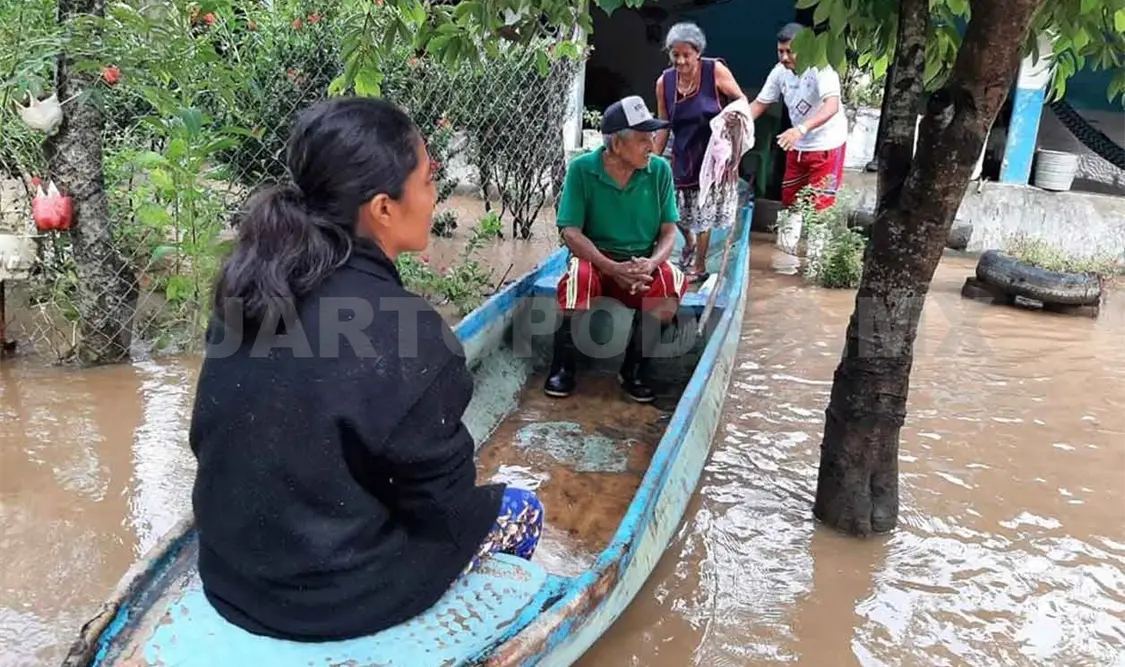 15 municipios resultaron afectados por las lluvias