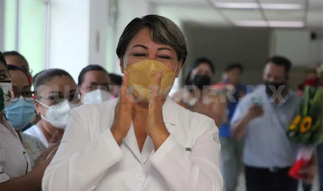 María Eugenia, 36 años al servicio de la enfermería