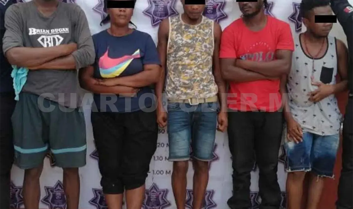 Haitianos son detenidos por ocasionar desmanes