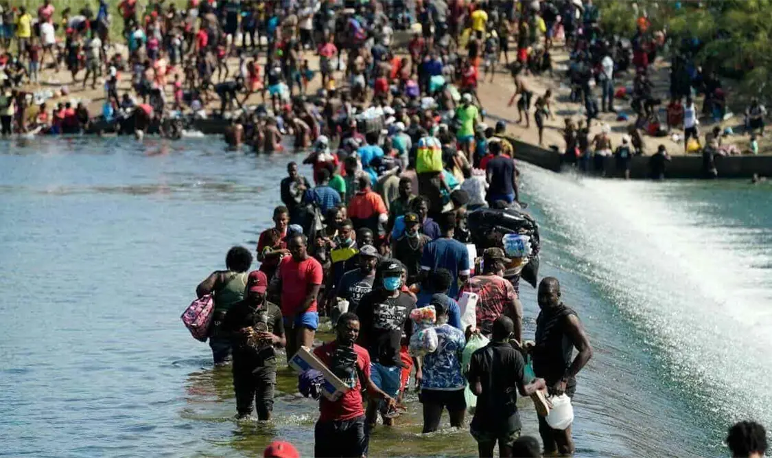 El creciente flujo de migrantes de Haití en México es producto del engaño de sus dirigentes. Cortesía