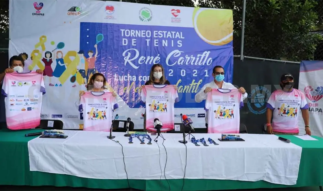 Torneo de Tenis beneficiará al Fideicomiso del DIF