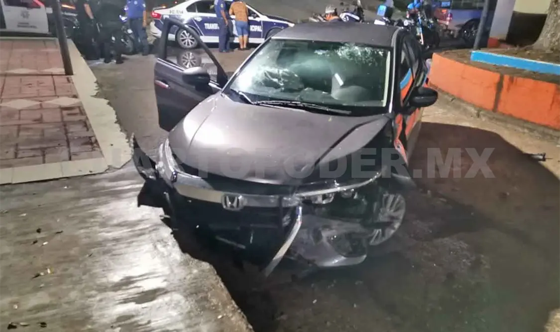 Atropellan a motociclista y termina malherido