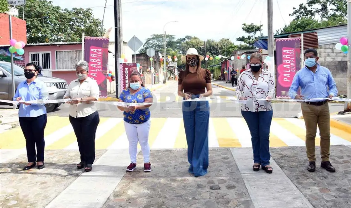 Inauguran obra en San Antonio Cahoacán