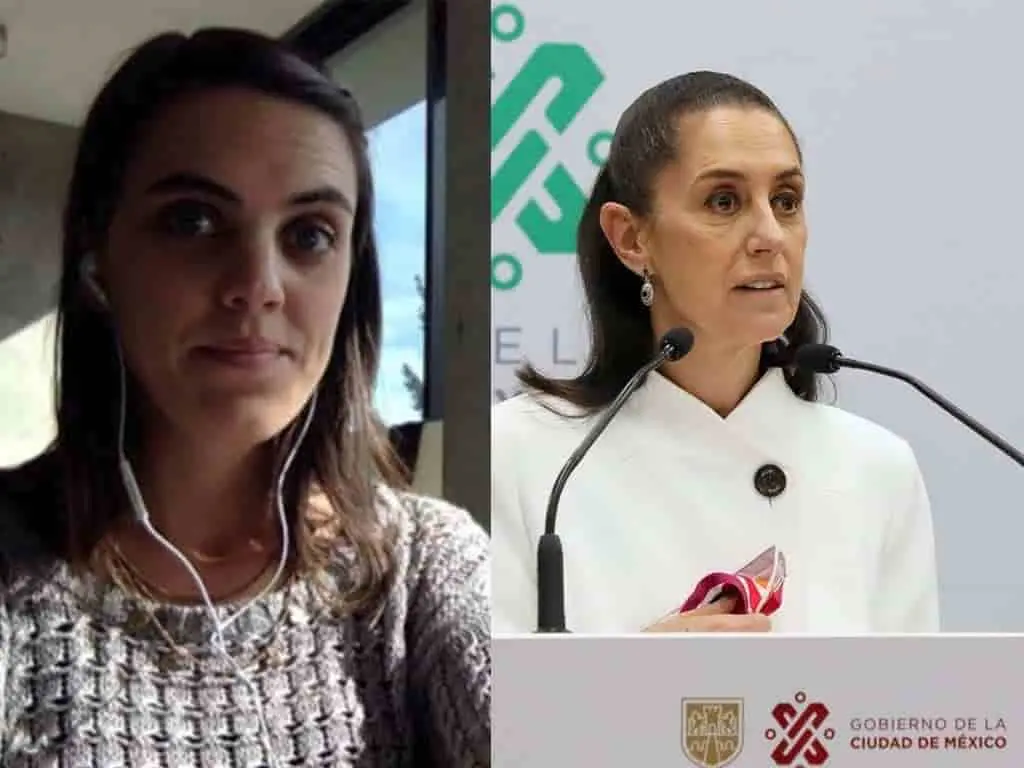 Sobre una beca que tiene su hija, la mandataria capitalina reiteró que nunca han utilizado influencias para realizar trámite alguno. Cortesía