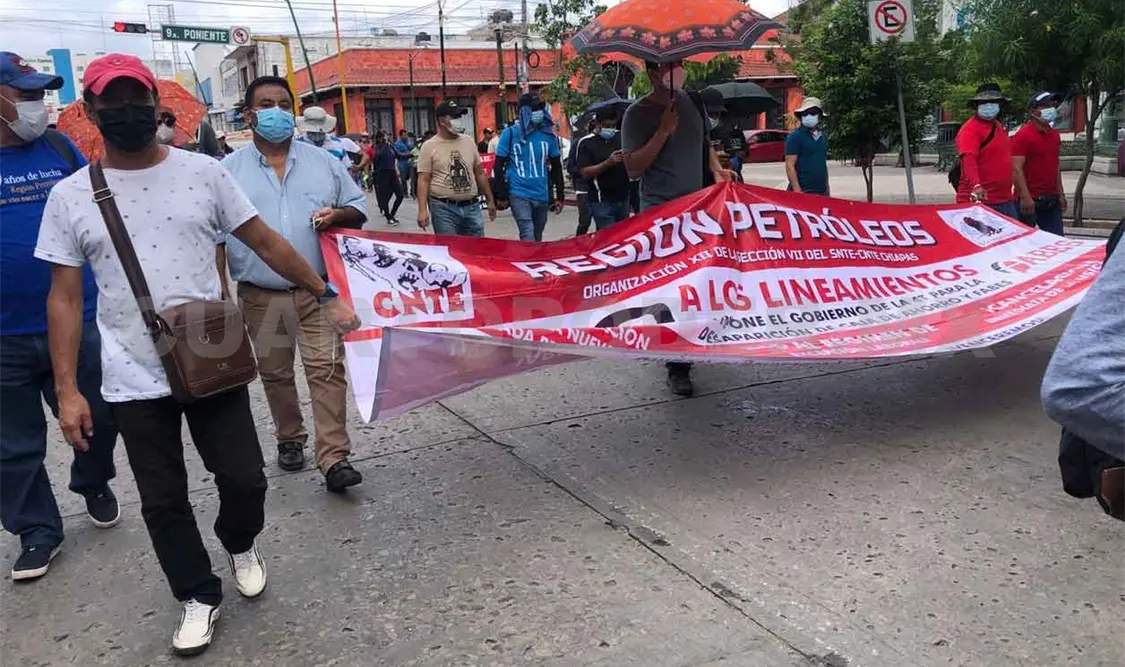 Profesores exigen justicia para Roberto Díaz Aguilar