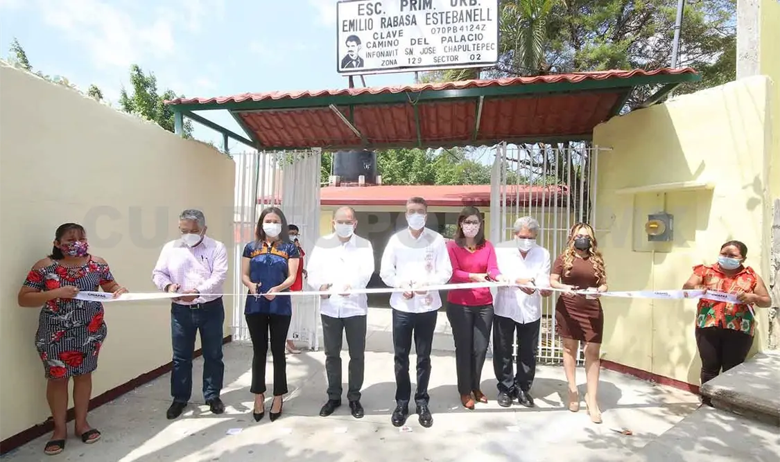 Inaugura REC remodelación de Escuela Primaria