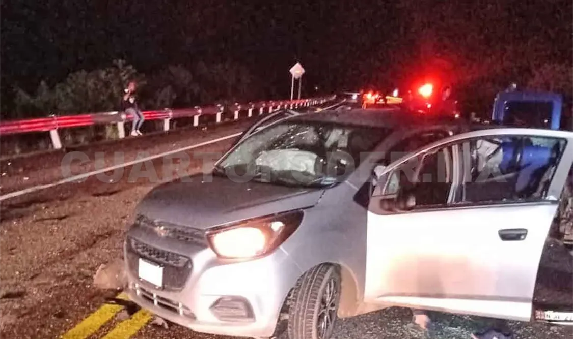 Encontronazo carretero salda con dos decesos
