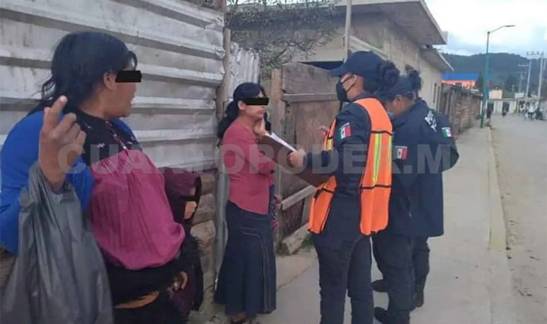 Policías rescatan a tres menores extraviados
