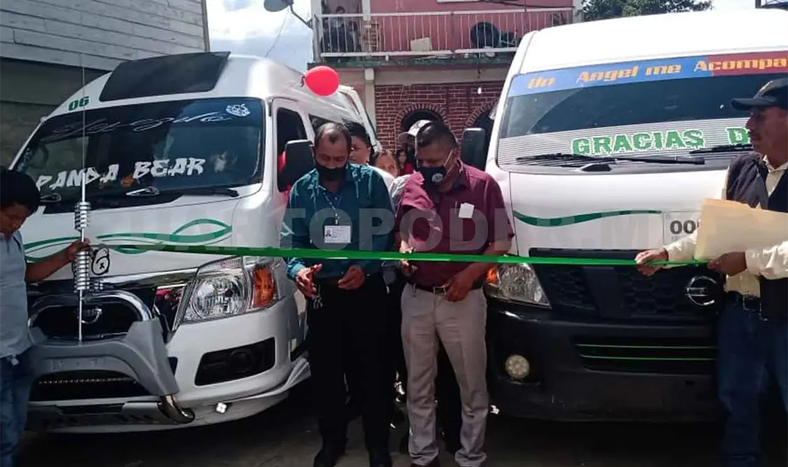 Emplacan 42 unidades colectivas en Pavencul