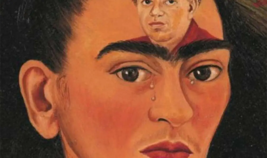 Obra Diego y yo de Frida Kahlo. Cortesía