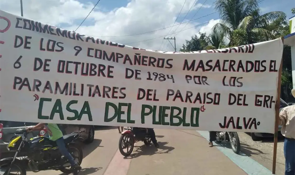 Exigen castigo por muerte de comuneros