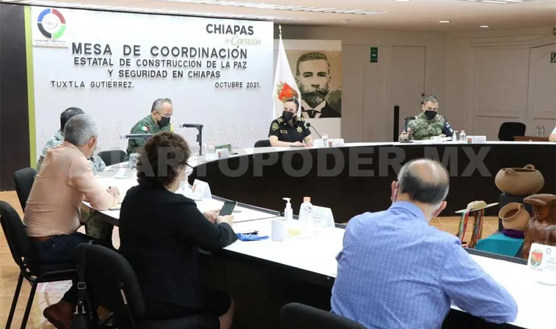 Encabeza Zepeda Soto Mesa de Seguridad Estatal