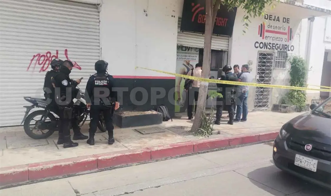 Vacían gimnasio en la madrugada en el centro