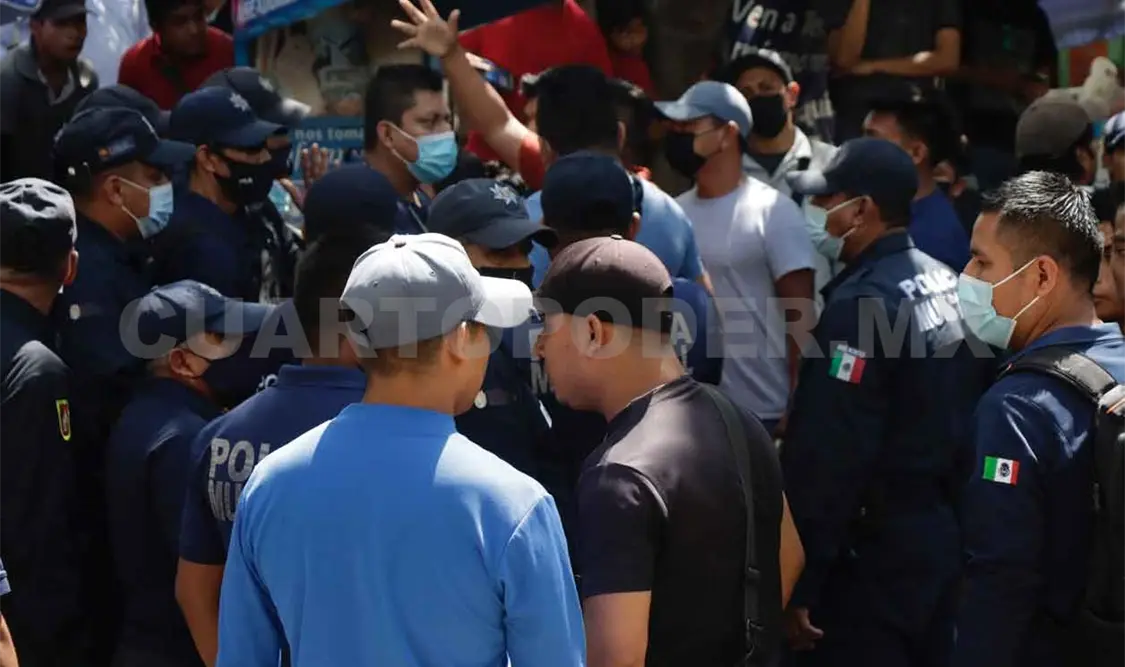 Continúan operativos en el centro de Tuxtla