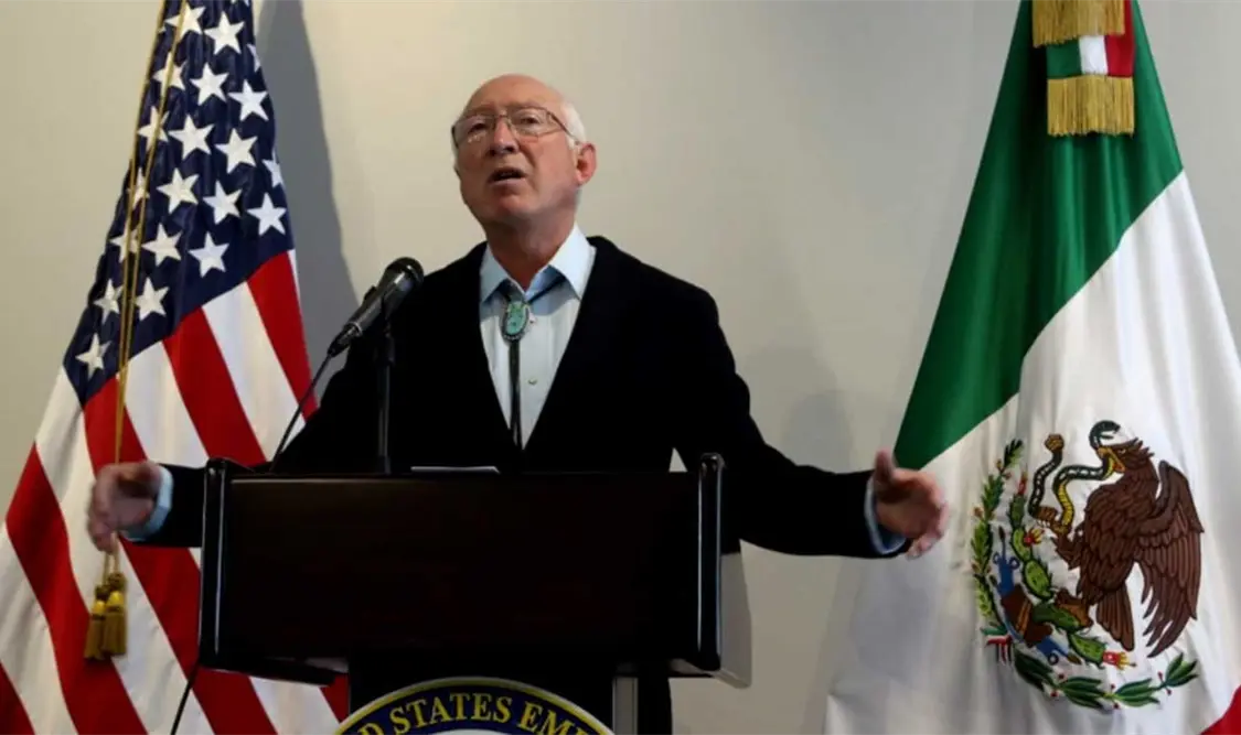 En conferencia de prensa el diplomático subrayó que todo lo que implicó la Iniciativa Mérida, continuará a través de un trabajo conjunto. Cortesía
