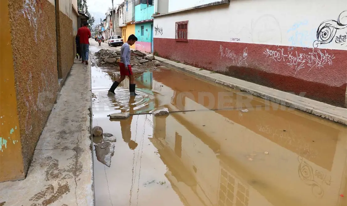 Estas precipitaciones pueden provocar encharcamientos en zonas bajas. Diego Pérez / CP