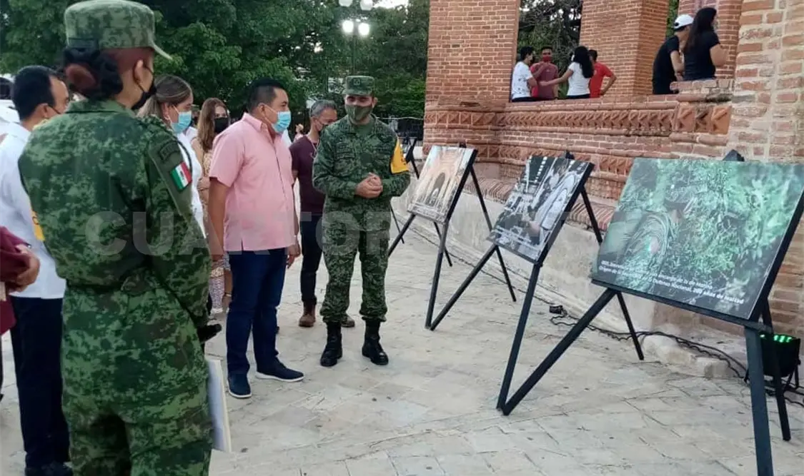 La finalidad es exponer a la población la evolución del Ejército Mexicano y las acciones que se realizan por el bienestar. CP