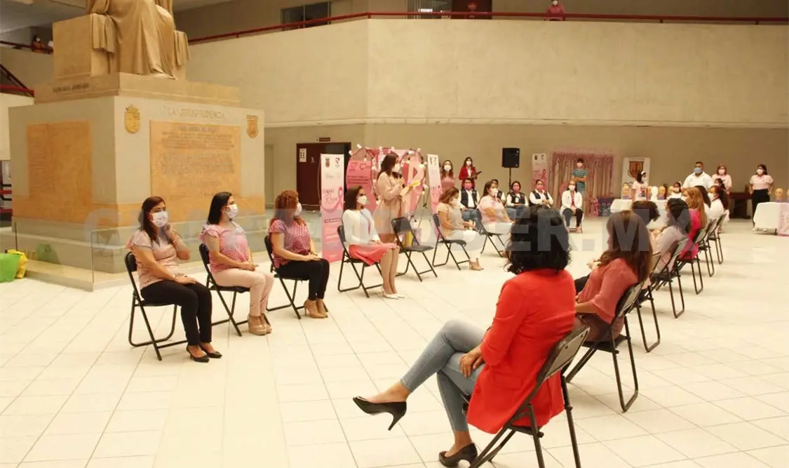 Inauguran Semana Rosa contra el cáncer de mama