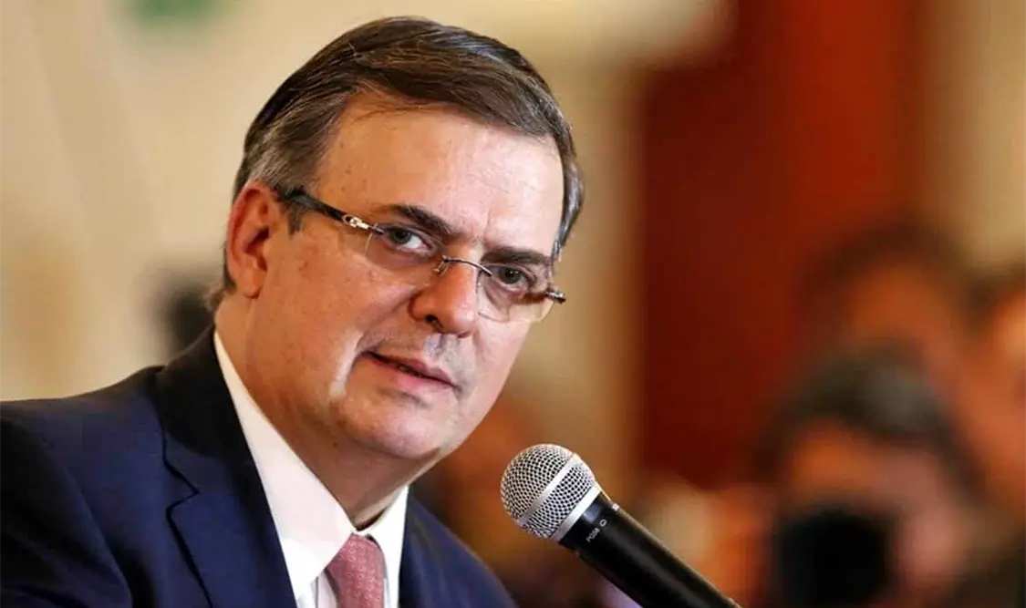 El canciller aclaró que planea ir por Morena y no saldrá del partido para competir fuera del mismo. Cortesía