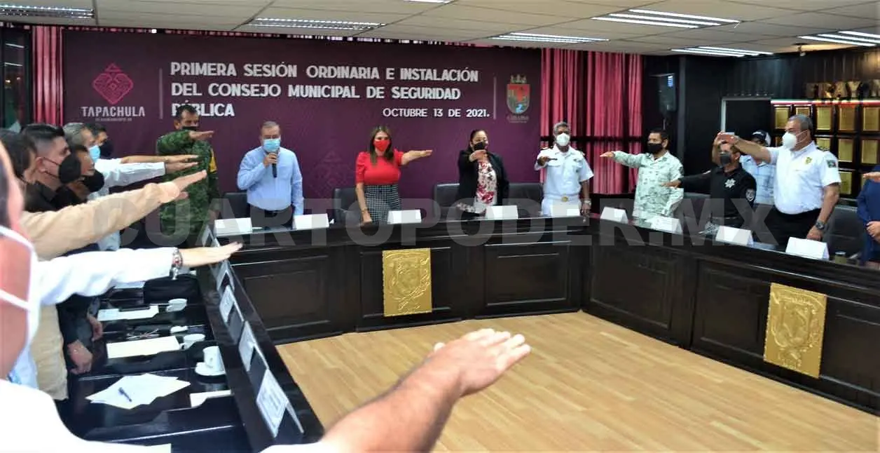 Instalan Consejo de Seguridad Pública
