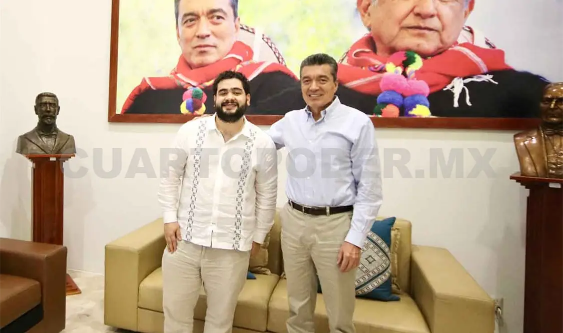 Encabeza REC reunión de trabajo con Nafin-Chiapas