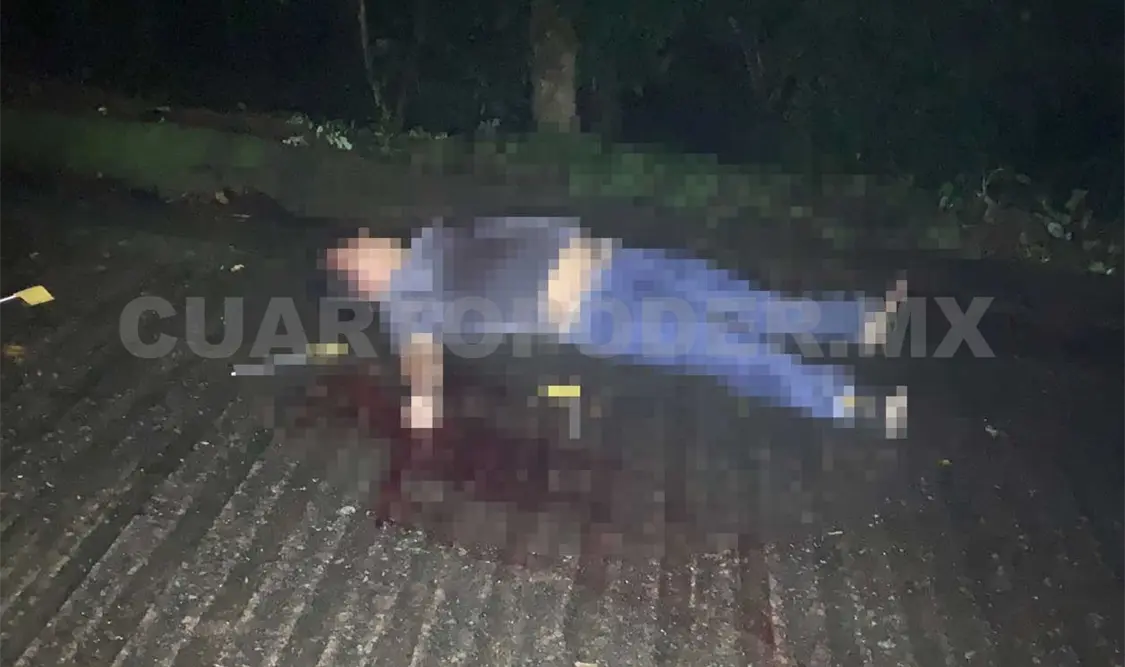 Lo matan a balazos en ejido 20 de Noviembre