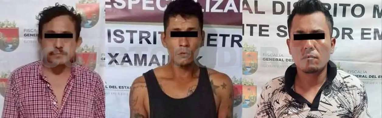 Detienen a tres por narcomenudeo