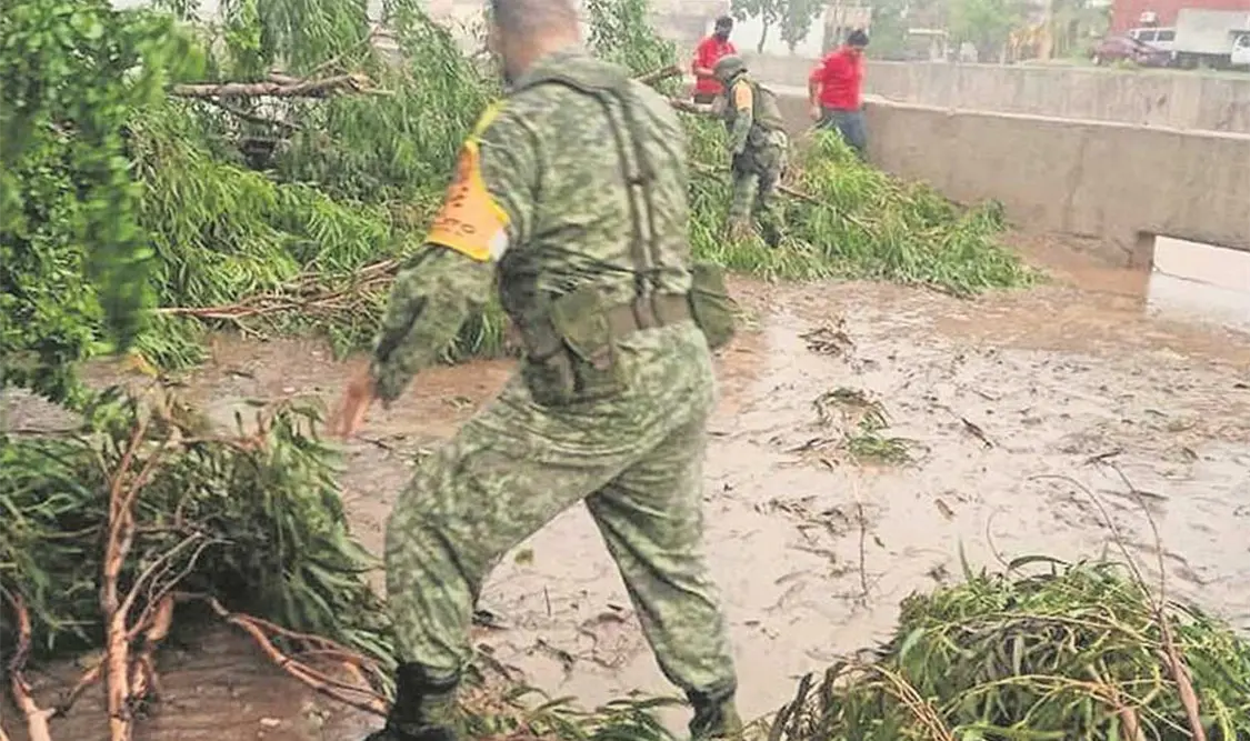 Se informó que las tres localidades con más estragos son Tuxpan, Acaponeta y Tecuala, en Nayarit. Cortesía