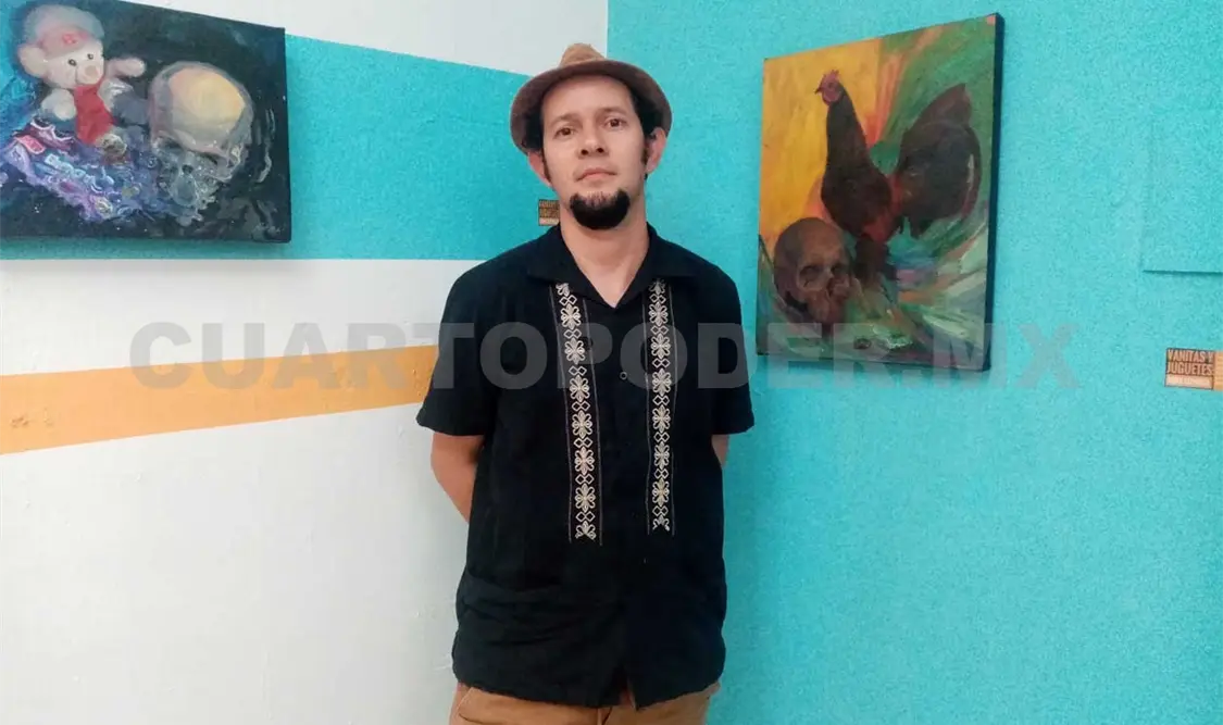 Robie Espinoza expone “Vanitas y Juguetes”