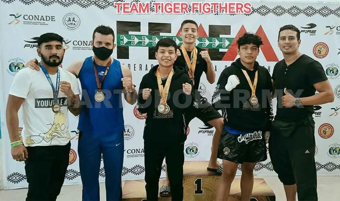 Selección Chiapas ganó ocho preseas doradas