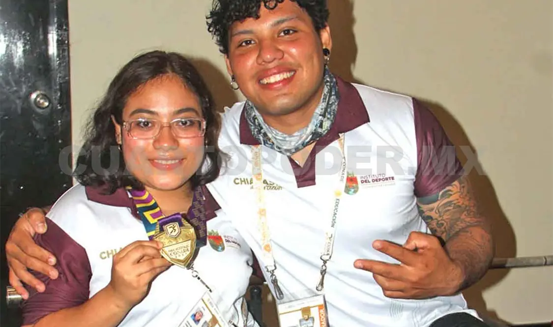 Chiapaneca gana oro en Parapowerlifting